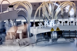 Nahaufnahme eines Laborger&auml;ts